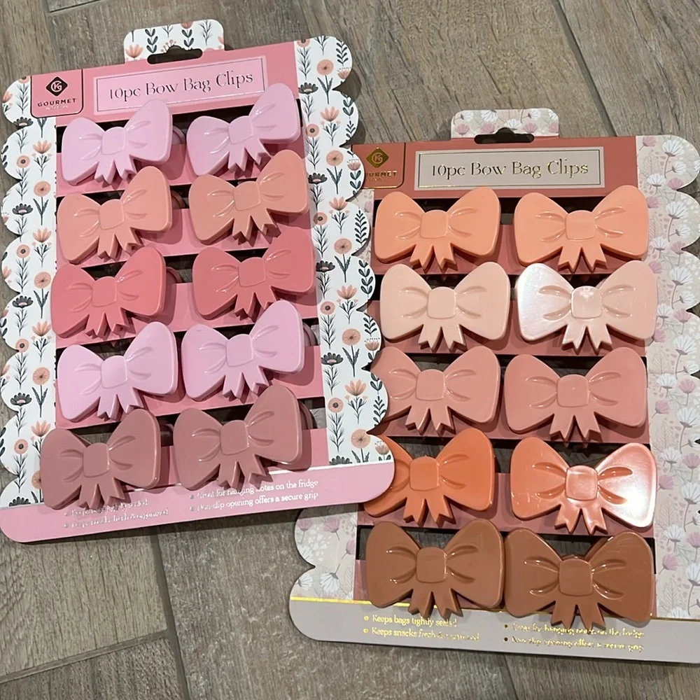 🎀 Cute. 20pc Bow🎀 Bag Clip.